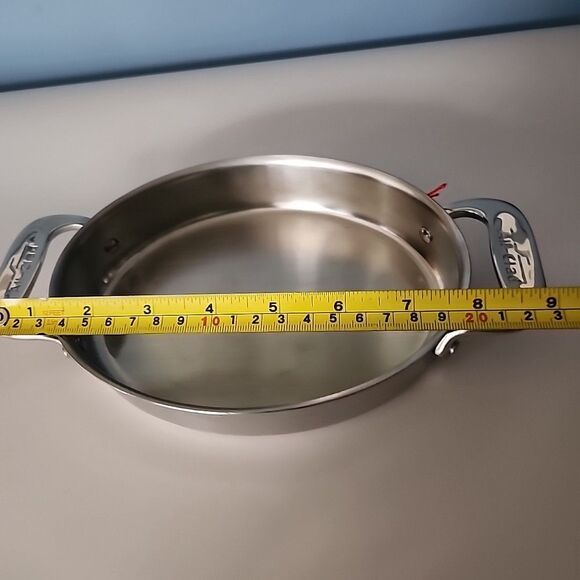 All-Clad 7 inch Oval Mini Baker Stainless Steel NEW - Picture 6 of 8